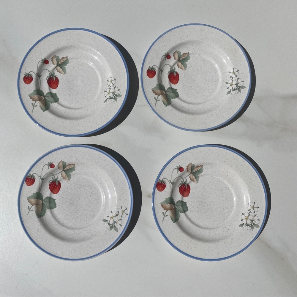 Strawberry Plates